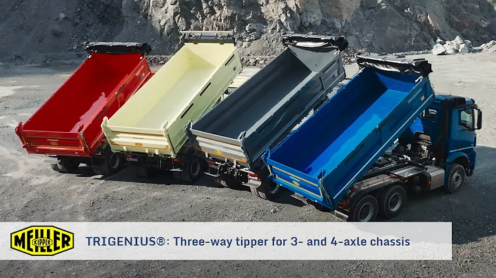 TRIGENIUS three-way tipper from MEILLER for 3- and 4-axle chassis