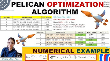 POA Numerical Example || Pelican Optimization Algorithm || ~xRay Pixy