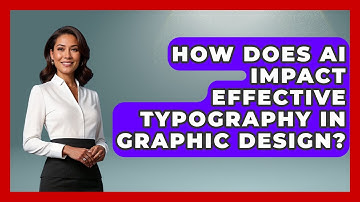 How Does AI Impact Effective Typography In Graphic Design? - Video And Design Saas Solution