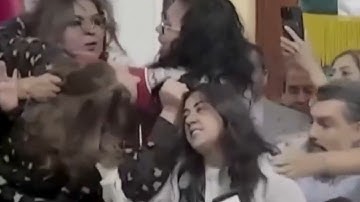 Lawmakers Get Into Physical Brawl - Chaos Erupts During Debate