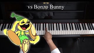 FNF vs Bunzo Bunny - EASY Piano Tutorial