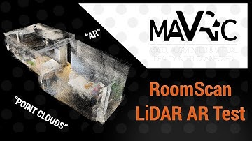 Testing AR point cloud in Roomscan LiDAR