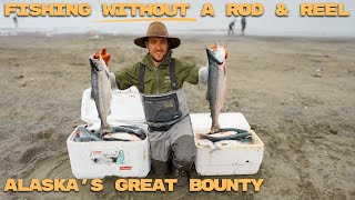 How I got a YEARS worth of food in 3 HOURS | Alaska Salmon Harvest