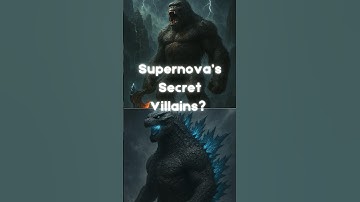 These 3 Villains Might Appear in Godzilla x Kong: Supernova! 😱💥#shortvideo#monsterverse