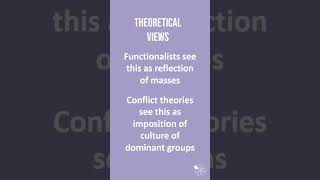 Dominant Culture | 60 Second Sociology (GCSE Sociological Theory)