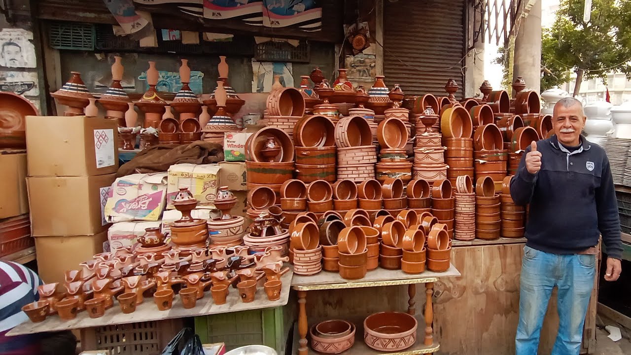 طواجن فخار والطاجن المغربى بجميع الاشكال وارخص الاسعارفى اسكندريه ⁦🇪🇬⁩صنع فى مصر 💖مع وفاء محمد