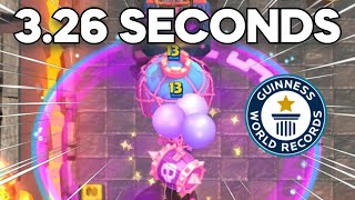 Breaking the WORLD RECORD for the FASTEST BALLOON in Clash Royale