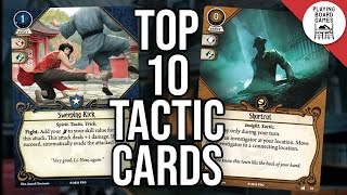 The Top 10 Tactic Cards (ARKHAM HORROR: THE CARD GAME)