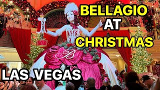 BELLAGIO CHRISTMAS DECORATIONS 2023 | LAS VEGAS | BELLAGIO LAS VEGAS | 4 K | #christmas #vegas