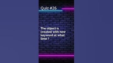 Quiz 26 || Java Tutorial #shorts #youtubeshorts #trending #viral