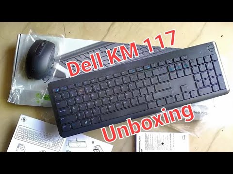Dell KM117 Wireless Keyboard & mouse unboxing 2021 and first impression