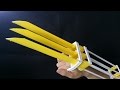 Как сделать когти Росомахи  | бумага | X-men Wolverine