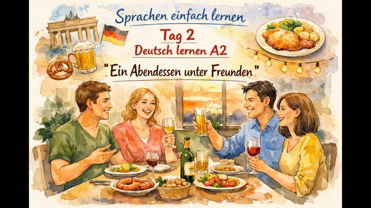 Tag 2 Deutsch lernen A2 