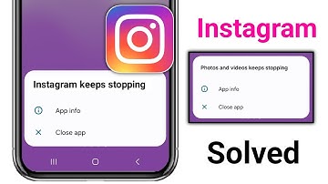Instagram Keeps stopping problem 2025 || Keeps Stopping problem on Instagram