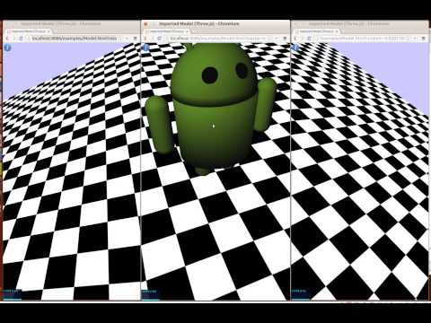 WebGL Model Viewer ViewSync Proof-of-Concept 2013-12-17