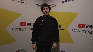 David Dobrik Backstage Interview I Streamy Awards 2019