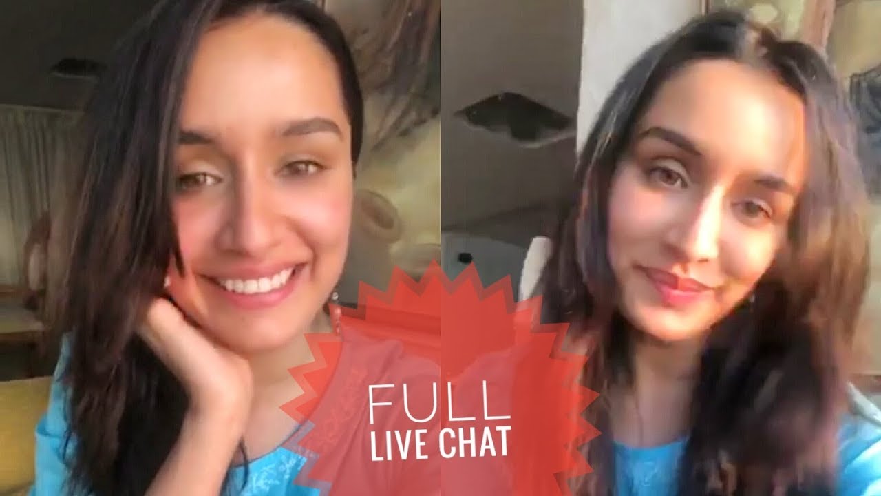 shraddha kapoor celebrates on completing 20 million followers on instagram full live chat - instagram live chat for followers