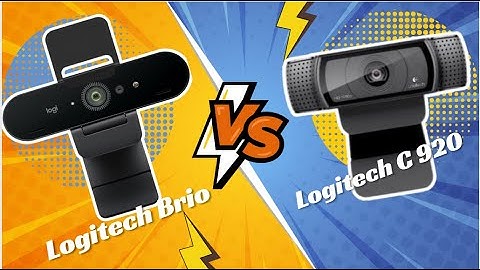 Logitech Brio vs C920 Best Webcam Faceoff