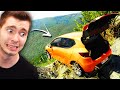 UM CARRO CAIU do PENHASCO NO ACIDENTE!!! (IMPRESSIONANTE) - Accident