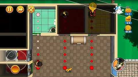 Seagull Bay 6 - Robbery Bob 2 - Complete level without using any tool - 3 Stars