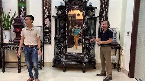 TỦ CHÙA CẨN ỐC ĐẸP Gỗ Gụ Kiểu Xưa | Bàn Ghế Cổ | Tủ Rượu | Tủ Bày Đồ | Sập Gụ Tủ Chè | TRƯỜNG KỶ ĐẸP