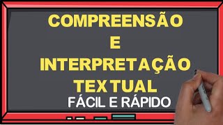 Compreensão e Interpretação Textual   Dicas I Português On-line
