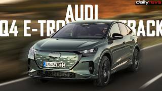 Audi Q4 SUV e-tron quattro performance | Sage Green | Driving Dynamics !