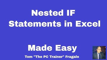 Excel Nested If Formula - How to use nested if function in Microsoft Excel - Excel 2016, 2016 2010