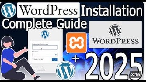 How to Install WordPress locally in Xampp Localhost on Windows 10/11 [ 2025 Update ] Complete Guide