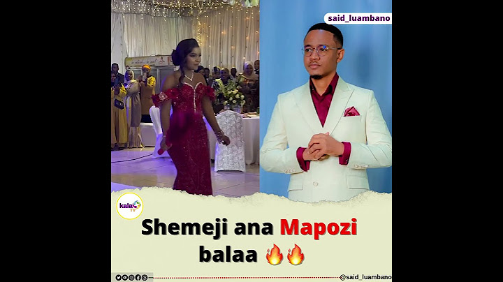MKE WA ALLY KAMWE AKIINGIA UKUMBINI