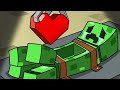 Baby Creeper's HEART BREAKING Love Story  (Minecraft Animation)
