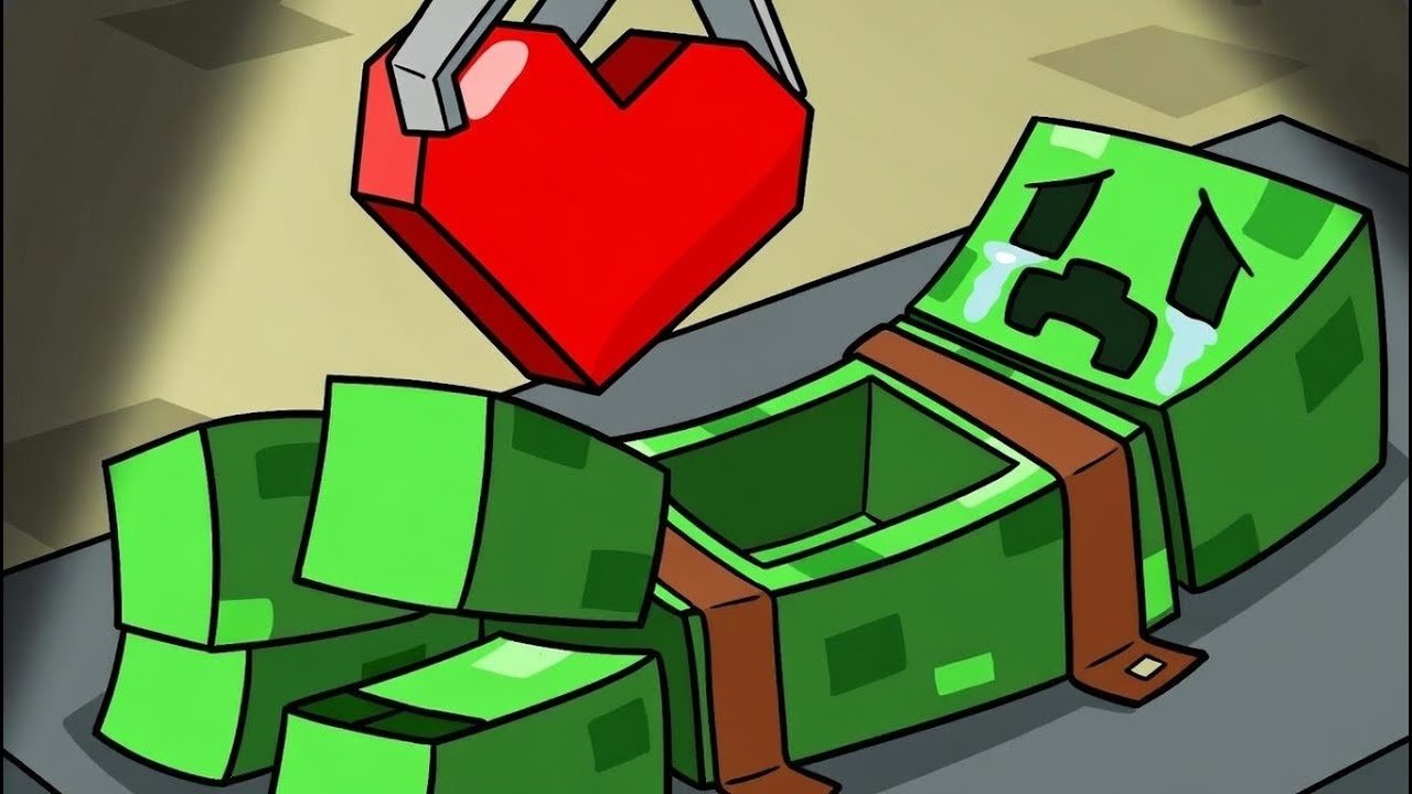 Baby Creeper's HEART BREAKING Love Story  (Minecraft Animation)