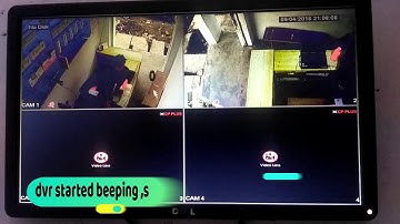 SOLUTION !!! CP PLUS DVR  (ERROR - NO  HARD DISK) & BEEPING !! HOW TO STOP CP PLUS DVR BUZZER, ALARM