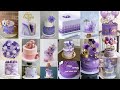 Amazing purple  cake designs best design
