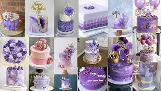 amazing purple 💜 cake designs/ best design