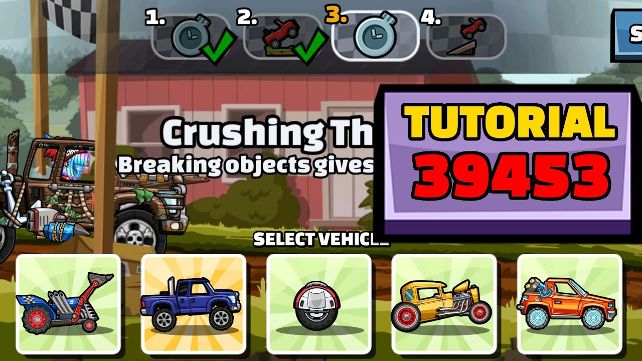 Hill Climb Racing 2 - ▷ 39453 Tutorial ◁ (Just Wing It) 