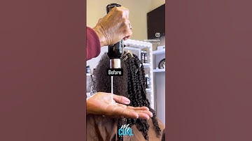 Two strand twist using My Curl products