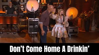 Kelly Clarkson & Dwayne Johnson Duet Don't Come Home A-Drinkin' By Loretta Lynn