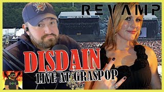 HER GROWLS!! | ReVamp - Disdain (Live at Graspop) | REACTION