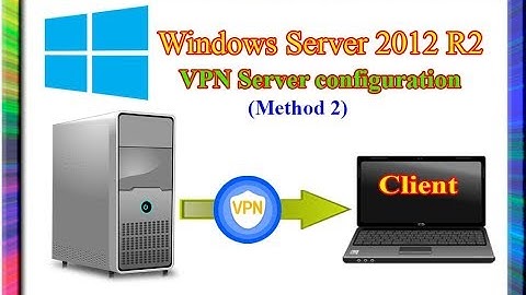 how to set up a VPN server on windows server 2012 r2