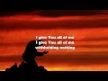 Withholding Nothing - William McDowell (Worship Song with Lyrics)