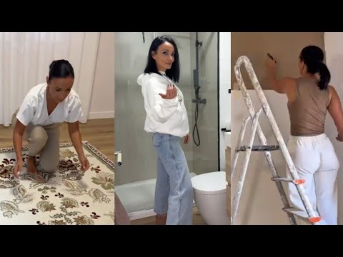 سيدة بتدهن شقتها وبتجدد بإستمرار في بيتها تبهرك بذوقها وديكوراتها العالي