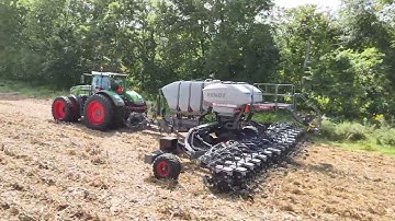 Fendt Momentum Planter Cover Crop Demo