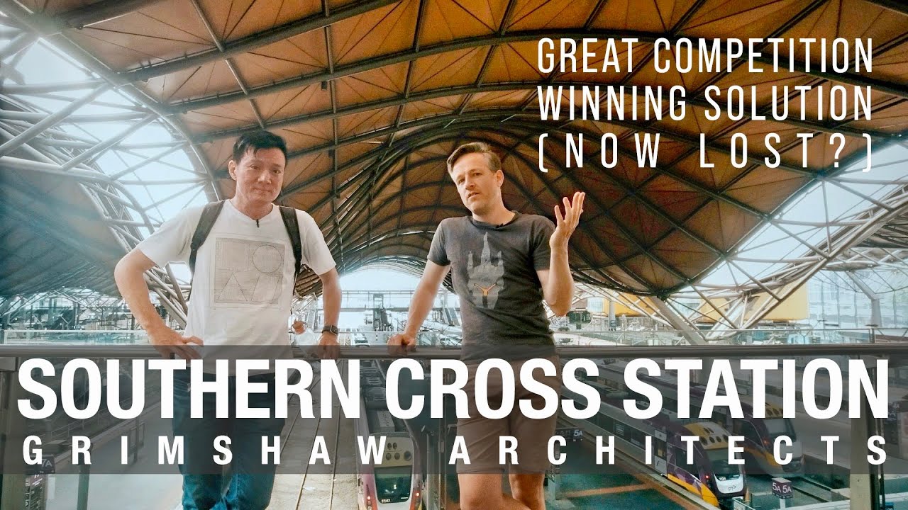Отличное решение, победившее в конкурсе (теперь утеряно?) Станция Саузерн-Кросс от Grimshaw Archi...