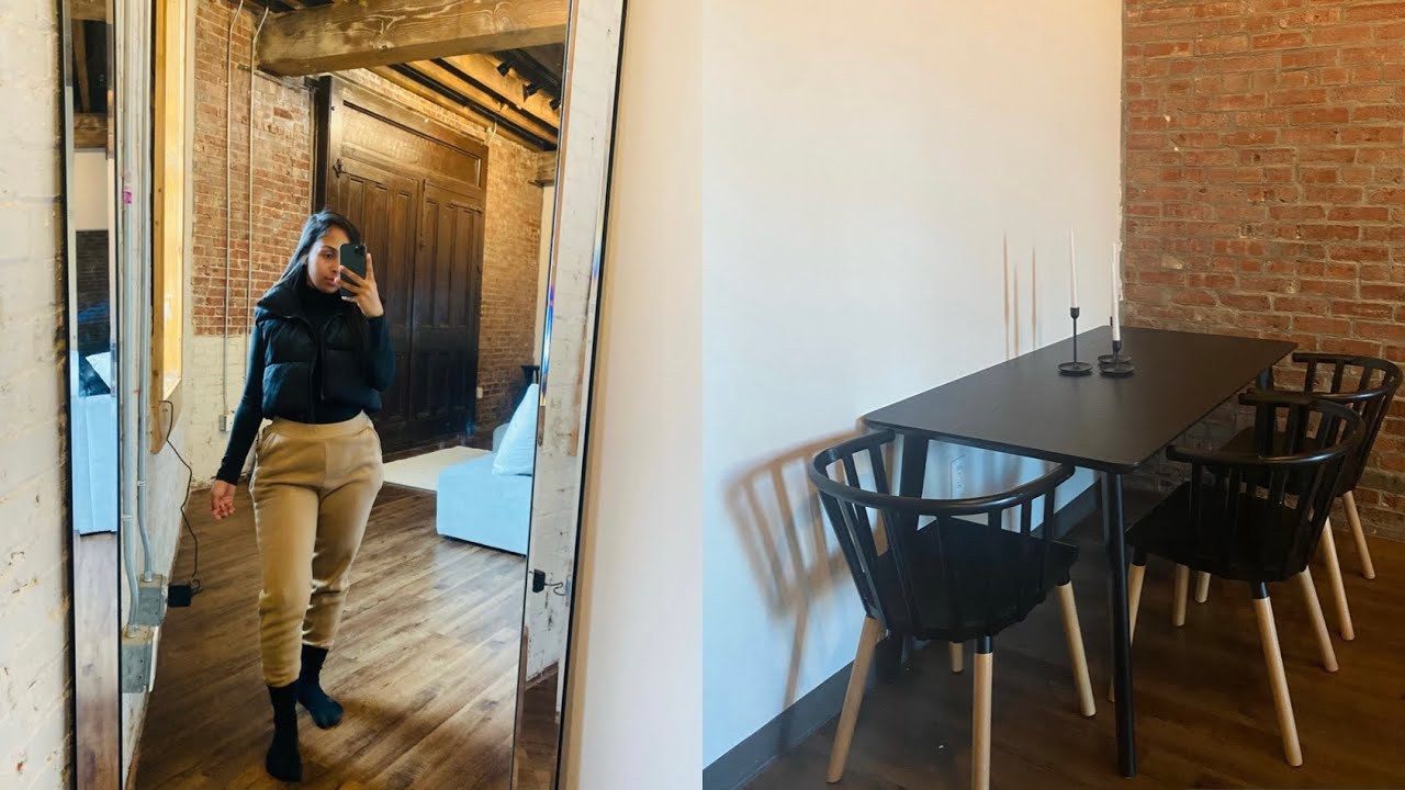 Loft apartment tour | moving from Rhode Island to Kansas