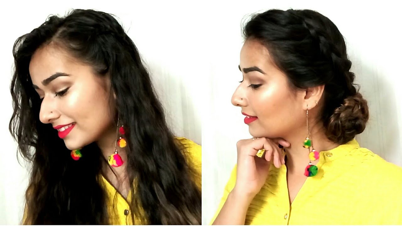Easy hairstyles for Indian wear ✨😍 . . . #hairstyles #hairstyleoftheday  #hairstyletutorial #hairstylevideo #hairstyleideas | Instagram