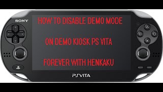 How To: Turn Kiosk Demo Unit Vita (IDU MODE) Into A Retail Model With Henkaku (tools in description) screenshot 5