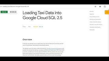 Loading Taxi data into google cloud SQL, Data Engineering, Big Data, GCP, BigQuery