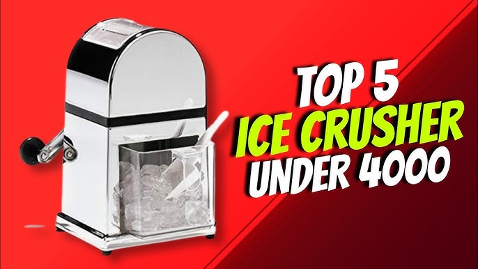 Best Electric Ice Crusher on The Markets [Top 5 Ice Crushers Buying  Guide]💯💯 