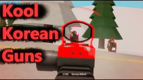 POV: You use a Korean gun in phantom forces